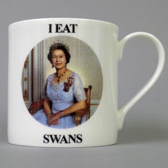 I eat swans mug - Stokes Croft China