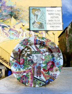 property is theft plate george carlin