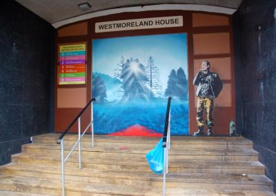 carriageworks westmoreland house art installation stokes croft centre for the arts open air outdoor art venue cultural plan