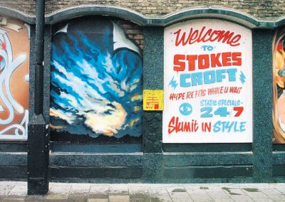 carriageworks westmoreland house stokes croft open air outdoor art gallery cultural centre graffiti street art