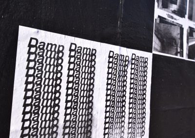 PRSC are incredibly excited about the latest mural installed on our outdoor gallery wall on Monday (Feb 26) the first day of Bristol’s Homeless Awareness Week. (small insert, image 2) The installation was produced during a project called THE CAGE: Visualising the Housing Crisis, and is made up of archive and contemporary photographs, statistics and facts focussing on the ever deepening issues facing the UK’s housing situation. Image3 CAGE: Visualising the Housing Crisis was a 3-day collaborative workshop and intervention in the public space from IC-Visual Lab in collaboration with People’s Republic of Stokes Croft. The workshop was coordinated by IC-Visual Lab in conjunction with internationally acclaimed Spanish artist Julián Barón. This project is a collaboration between Acción Cultural Española (AC/E), Arnolfini and University of West of England.   We present some details from the exhibition below. It will be on display until March 24 and we urge all of you to come and take a look.