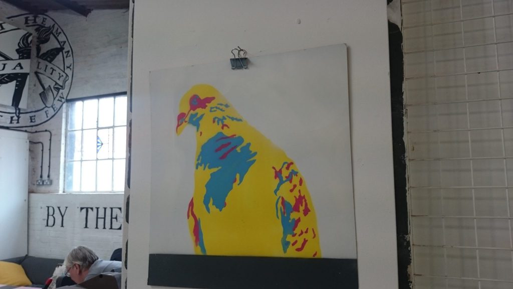 creative youth network workshop prsc street photography stencil graffiti pigeon