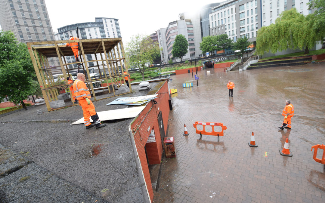 BCC, where is the Cube Sculpture?